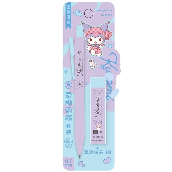 SANRIO - BÚT CHÌ KIM GUBKT82284 HB NGÒI 0.7MM KÈM RUỘT SR (12C/H)(ANS-0644)