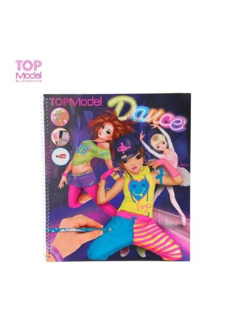 TM47937 BST Tô Màu Chủ Đề Dance Topmodel