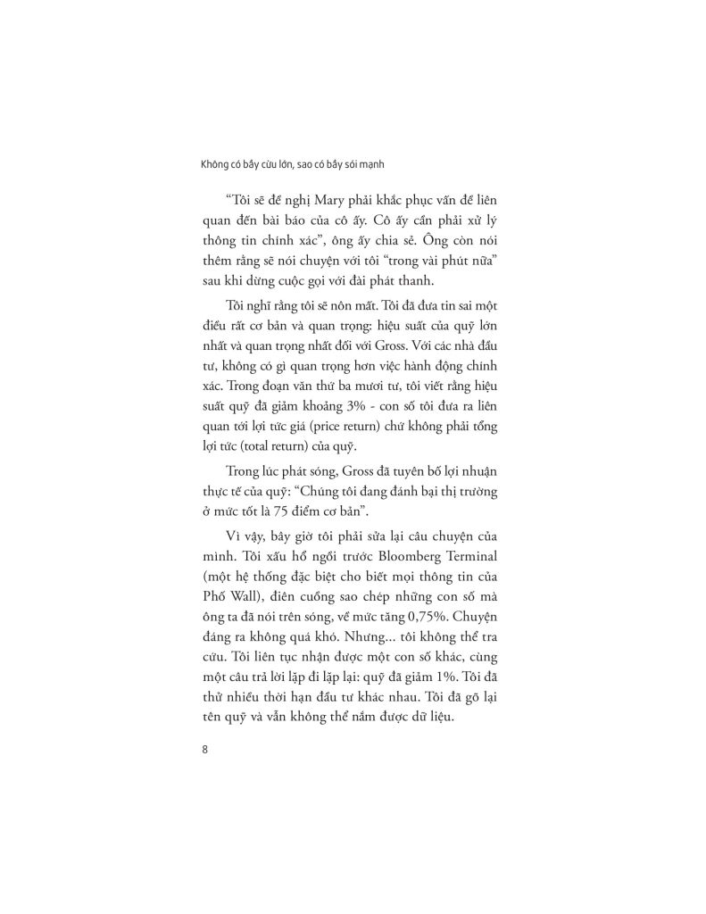 KHÔNG CÓ BẦY CỪU LỚN SAO CÓ BẦY SÓI MẠNH