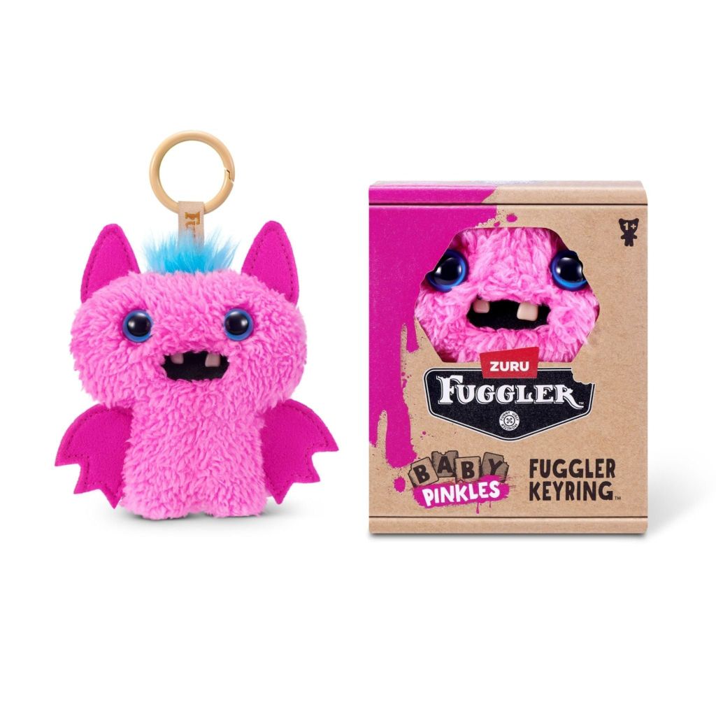 Đồ Chơi Sưu Tầm ZURU TOYS Fuggler Baby Pinkles Keyrings 3.5