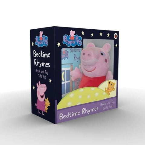 Peppa Pig: Bedtime Rhymes - Book & Plush
