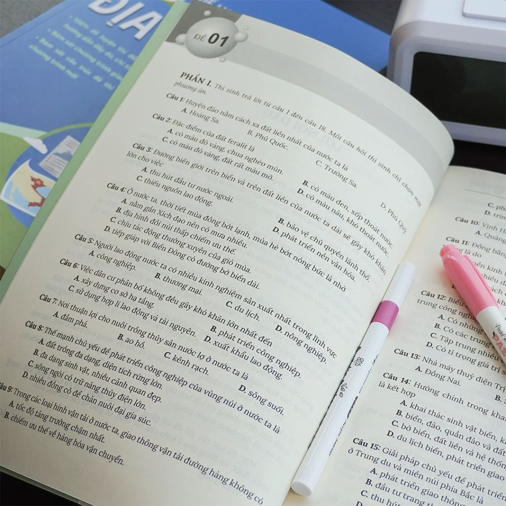 30 đề luyện thi tốt nghiệp THPT 2026 môn địa lí