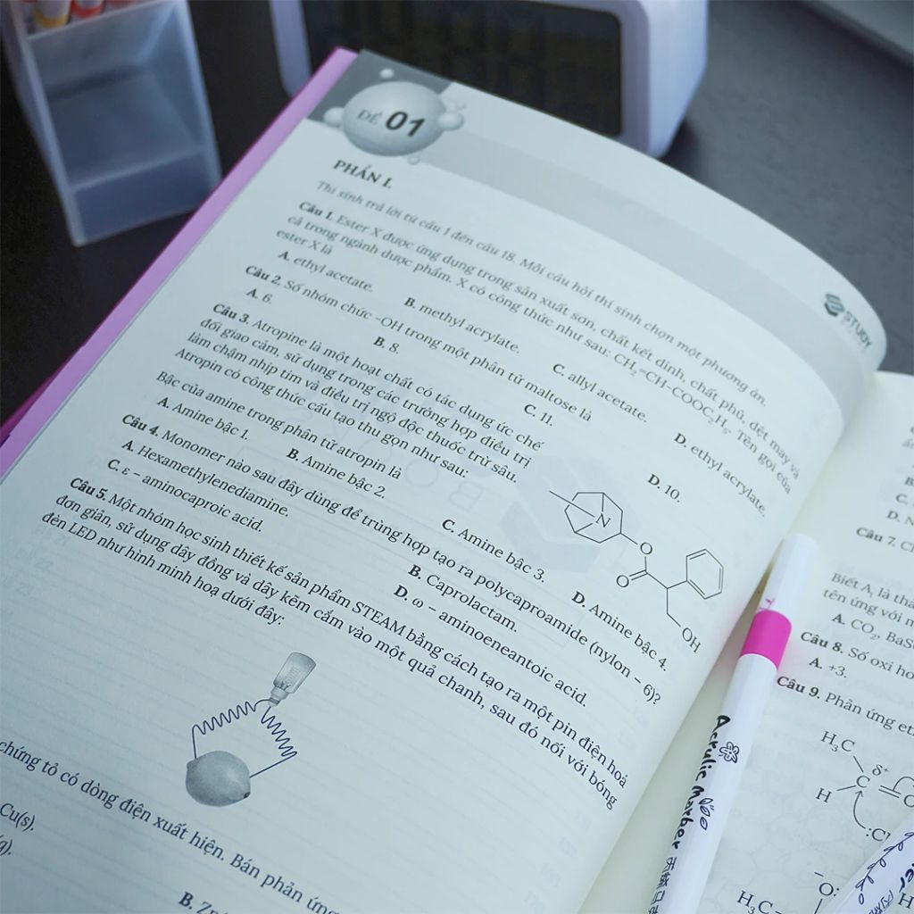 30 đề luyện thi tốt nghiệp THPT 2026 hóa học