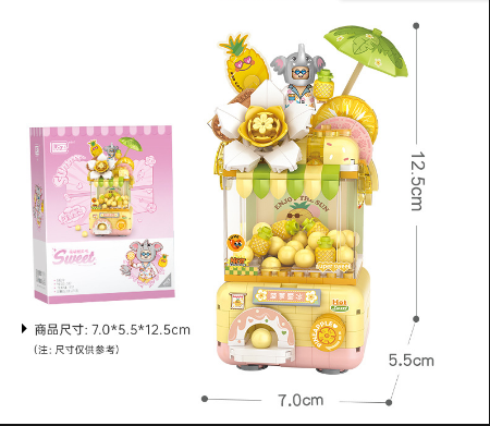 Đồ Chơi Lắp Ráp Máy Gashapon 1677