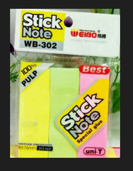 Giấy Note Trình Ký 100 Tờ Wb-302Y-3T H/24 (Thnk098)