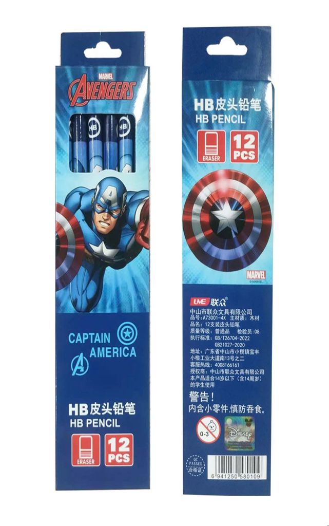 HỘP 12 VIẾT CHÌ AVENGERS