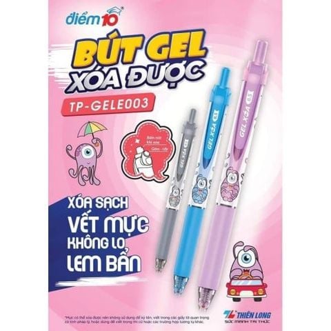 Bút Gel Xanh Xóa Được Tp-Gele003 (20C/H) (5404-Tl)