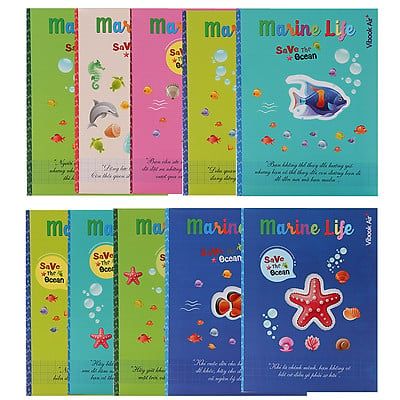 TẬP VỞ VĨNH TIẾN 96TR DL100 MARINE LIFE OLY T08R