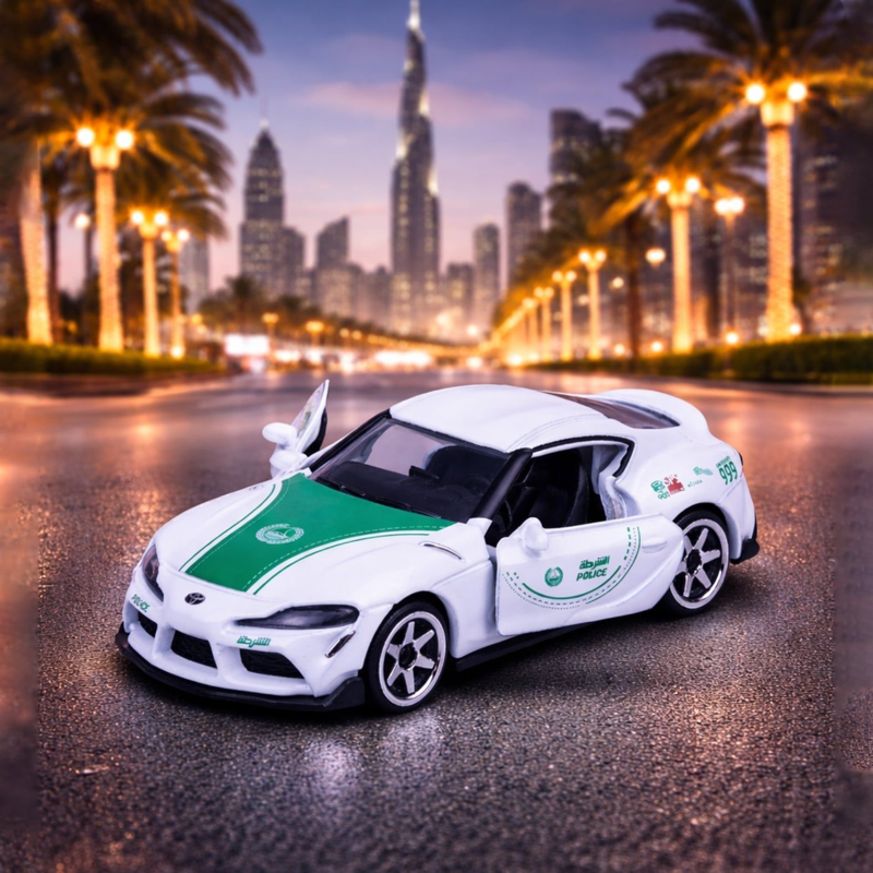 Đồ Chơi Xe Mô Hình Dubai Police Toyota GR Supra