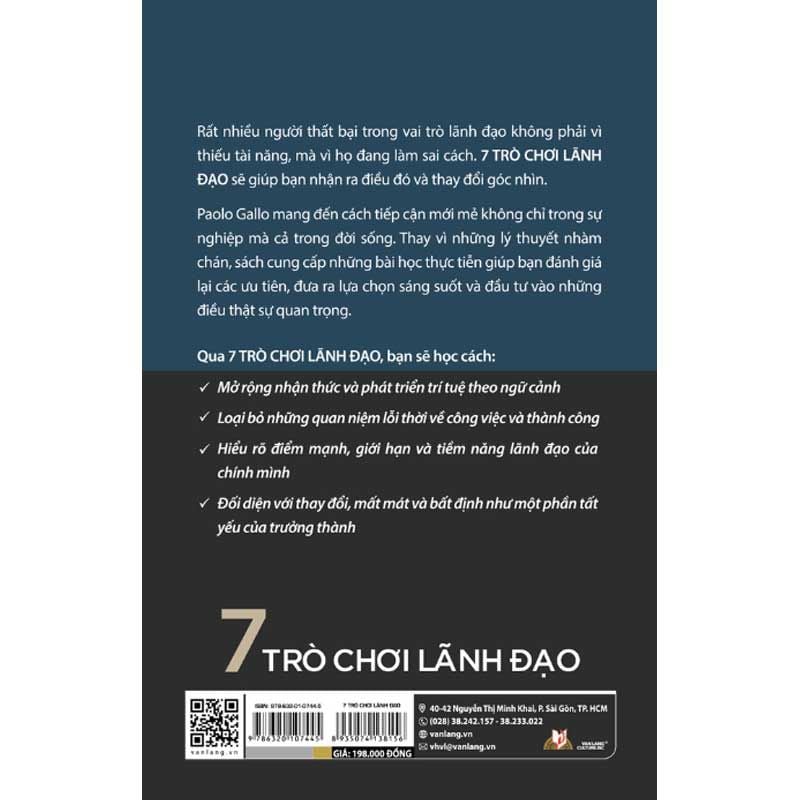 The Seven Games of Leadership - 7 Trò Chơi Lãnh Đạo