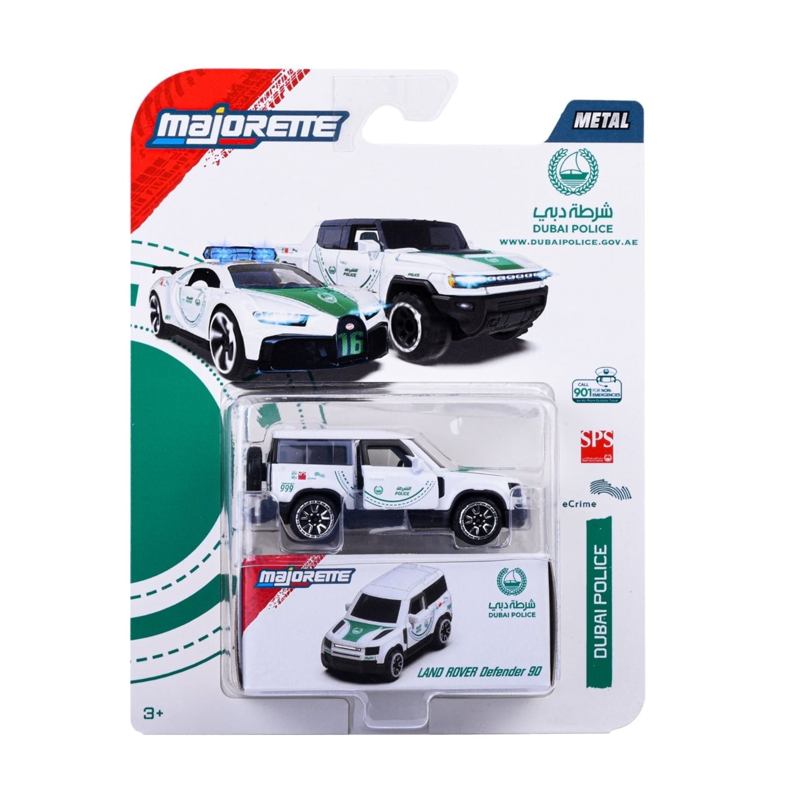 Majorette 8503101000C47 Xe Mô Hình Dubai Police DLX Land Rover Defender (Simba)
