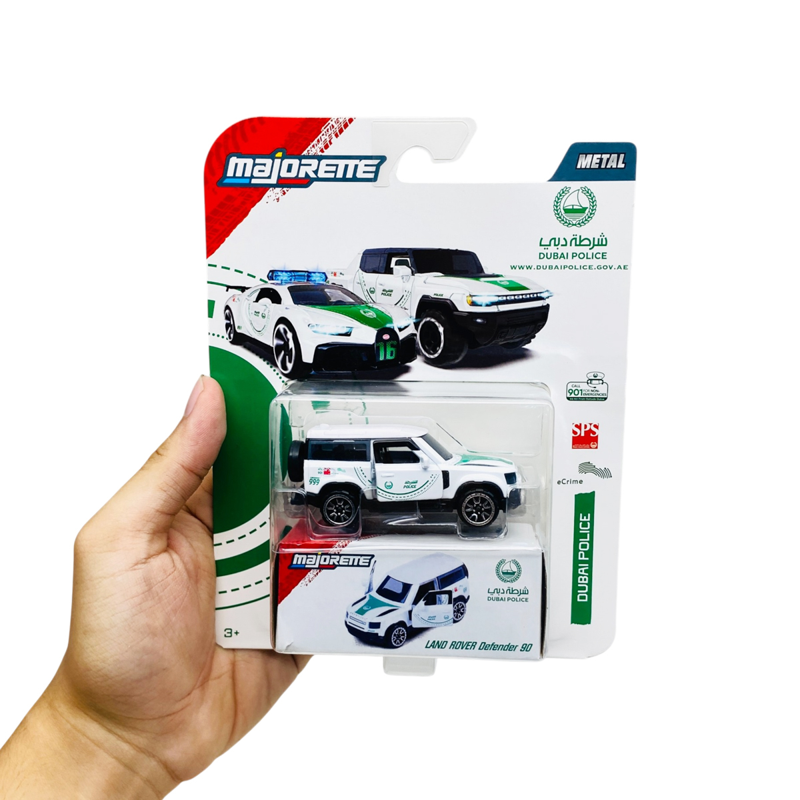Majorette 8503101000C47 Xe Mô Hình Dubai Police DLX Land Rover Defender (Simba)
