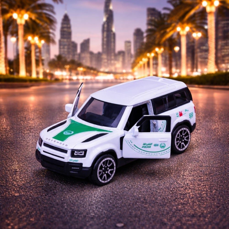 Majorette 8503101000C47 Xe Mô Hình Dubai Police DLX Land Rover Defender (Simba)