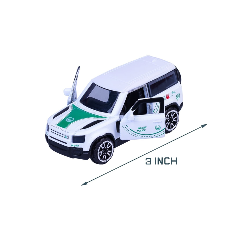 Majorette 8503101000C47 Xe Mô Hình Dubai Police DLX Land Rover Defender (Simba)