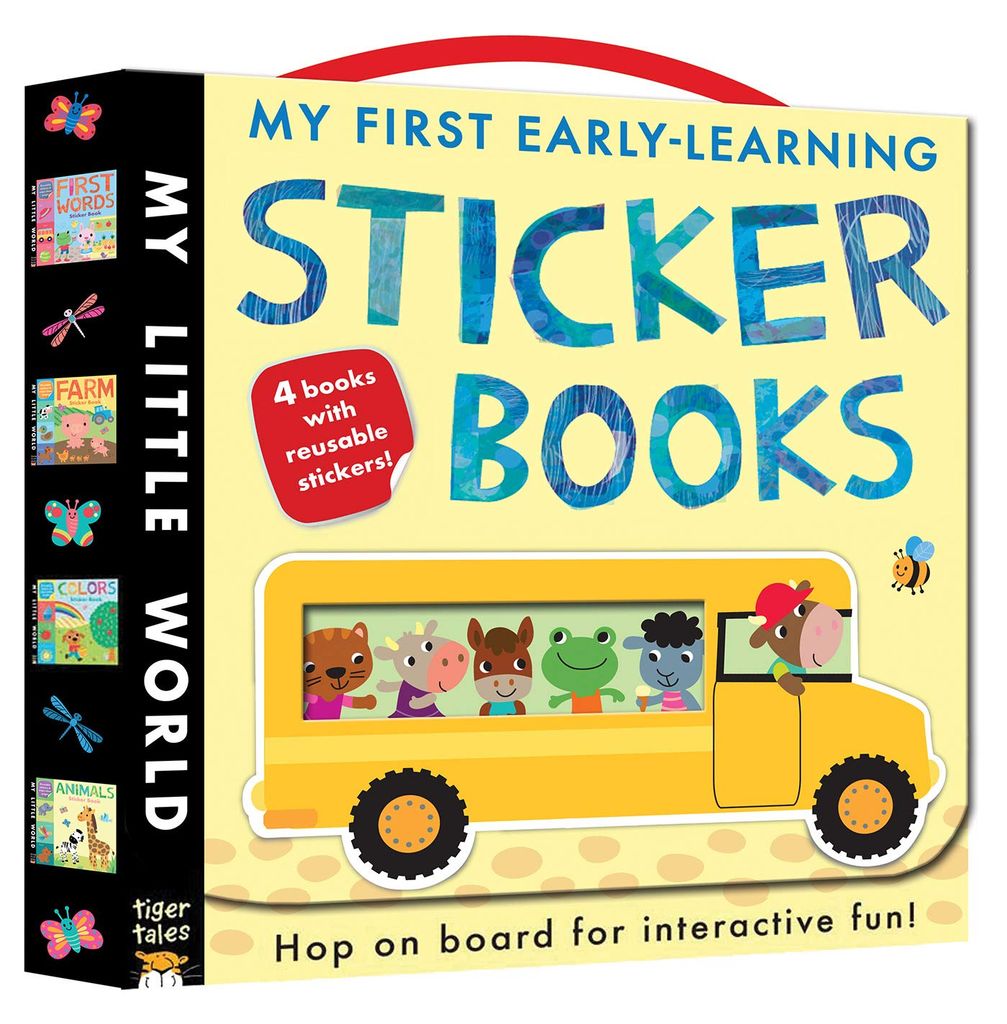 My First Early-Learning Sticker Books