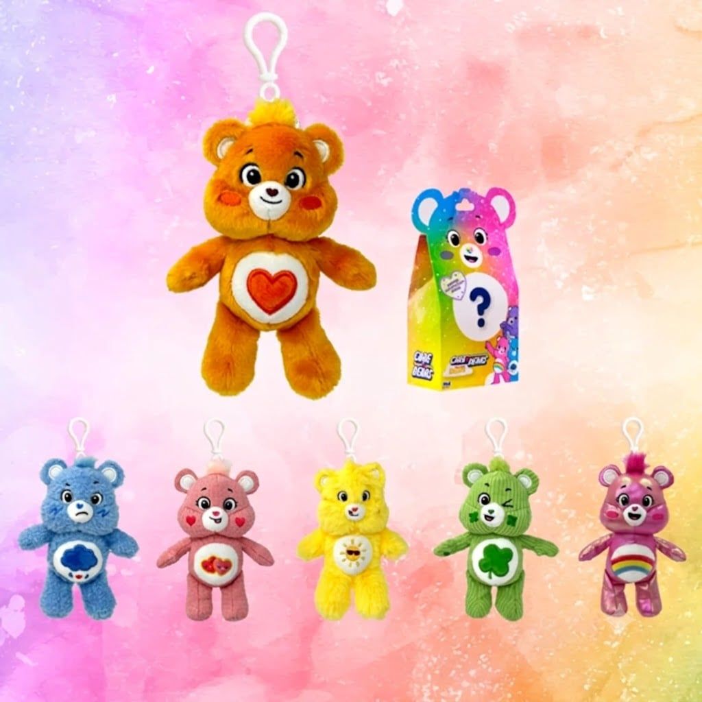 Care Bears Móc Khóa Nhồi Bông Nhân Vật Care Bears Series 1 Cb7002 (Giao mẫu ngẫu nhiên)