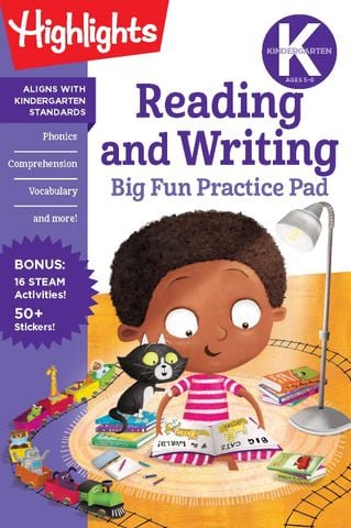 Kindergarten Reading And Writing Big Fun Practice Pad