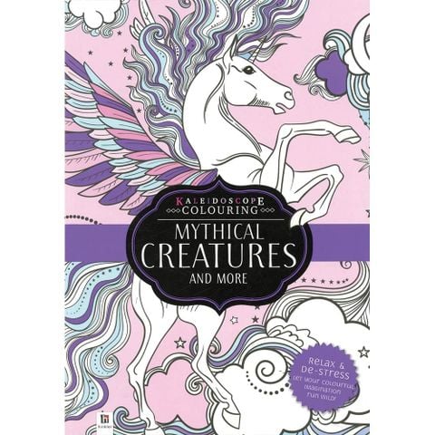 Kaleidoscope Colouring: Mythical Creatures And More