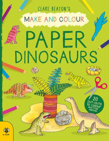 Make & Colour: Paper Dinosaurs