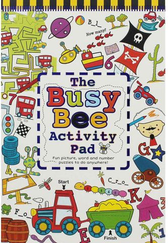 The Busy Bee Activity Pad - Boys