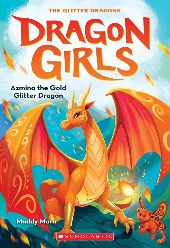 Dragon Girls #1: Azmina The Gold Glitter Dragon