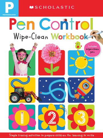 Wipe-Clean Workbook: Pen Control