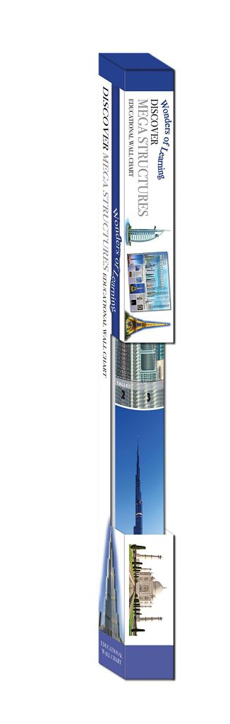 Wonders Of Learning Wall Chart Discover Mega Structures