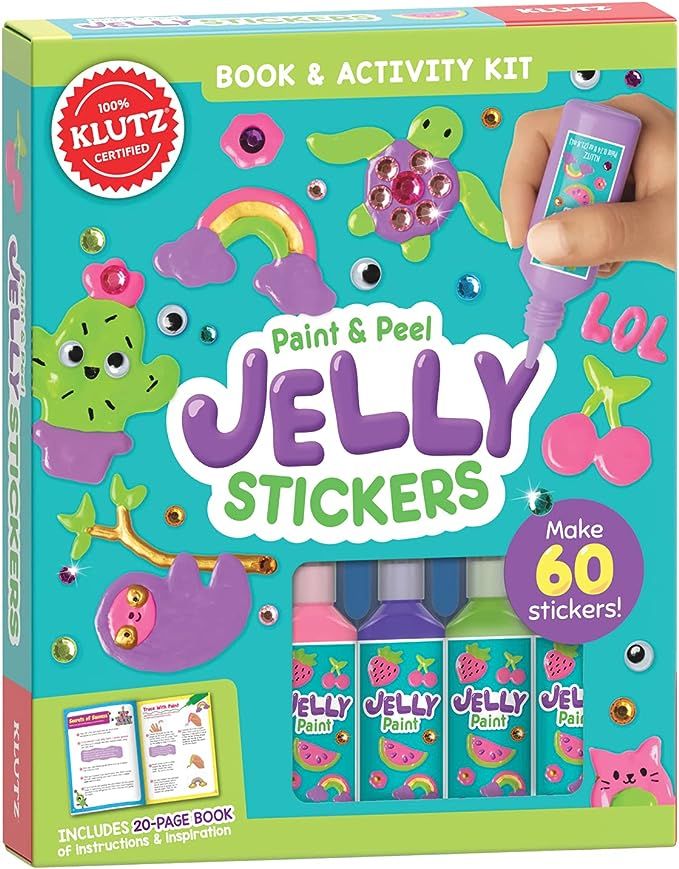 Paint & Peel Jelly Stickers (Klutz)