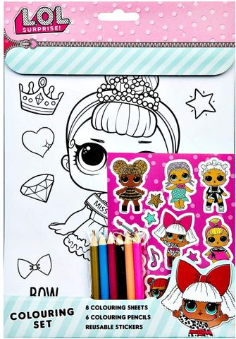 LOL Surprise Colouring Set