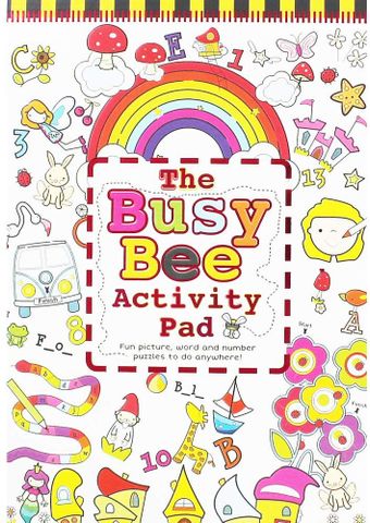 The Busy Bee Activity Pad - Pink
