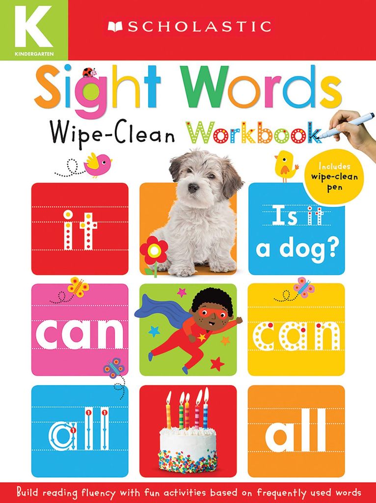 Wipe-Clean Workbook: Sight Words