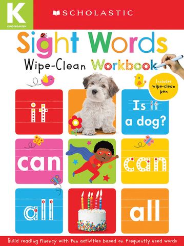 Wipe-Clean Workbook: Sight Words