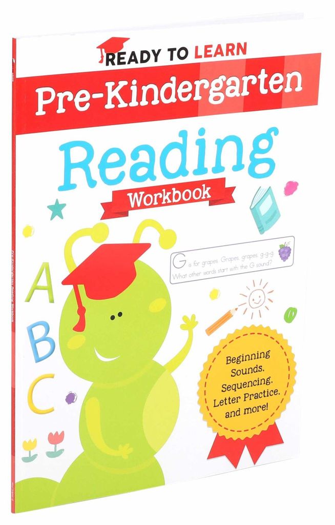 Ready To Learn: Pre-Kindergarten Reading Workbook