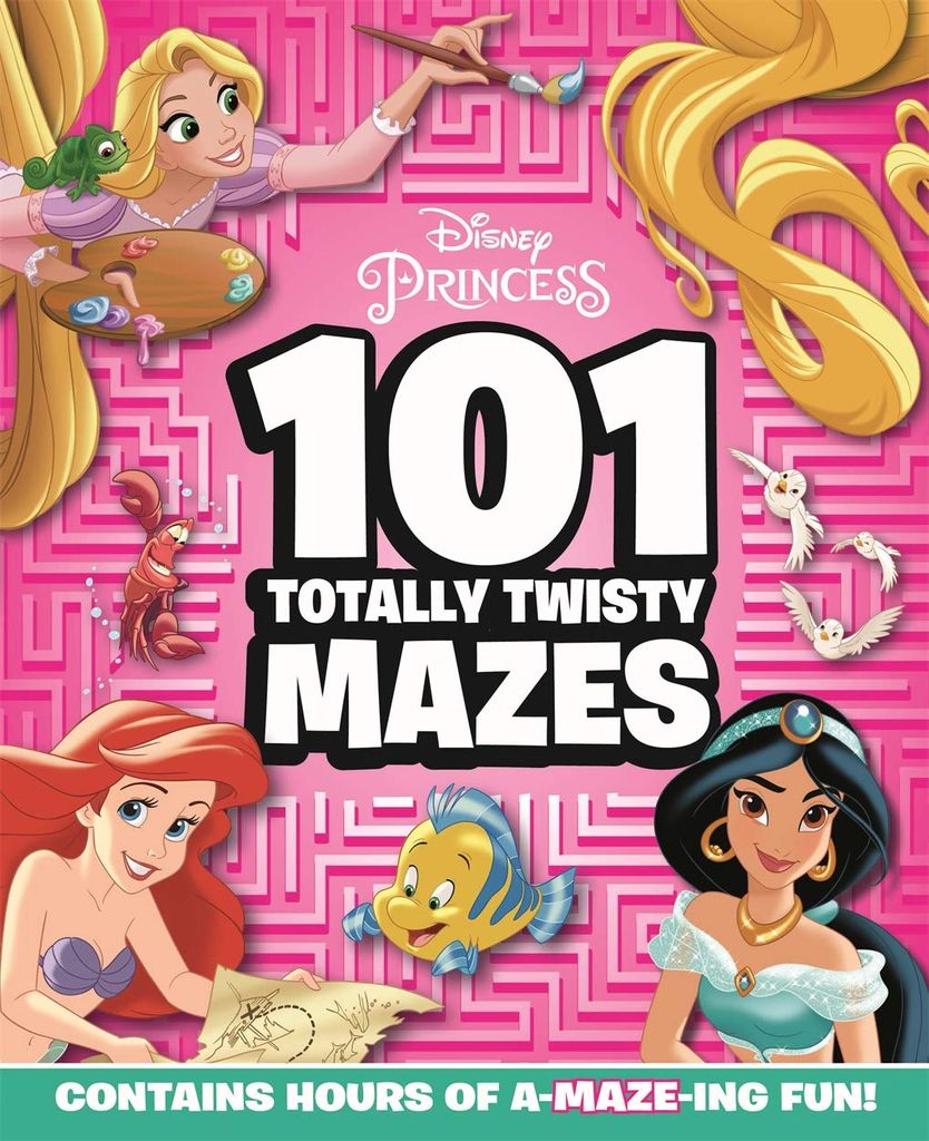 Disney Princess: 101 Totally Twisty Mazes
