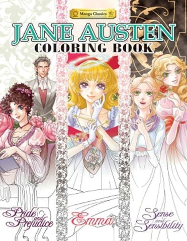 Jane Austen Coloring Book : Manga Classics