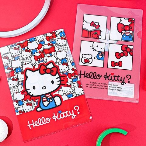 Hello Kitty - File Tài Liệu Gubkt83194 Kt A4 Chữ L (12C/L)