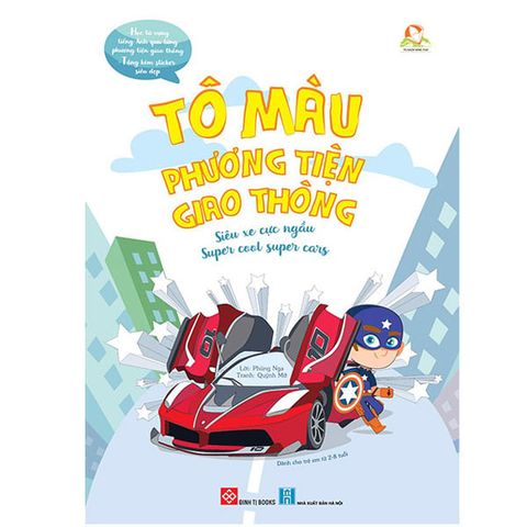 Tô Màu Phương Tiện Giao Thông - Siêu Xe Cực Ngầu