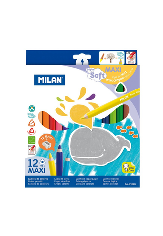 Viết chì màu Maxi Milan 12 cây 0792612
