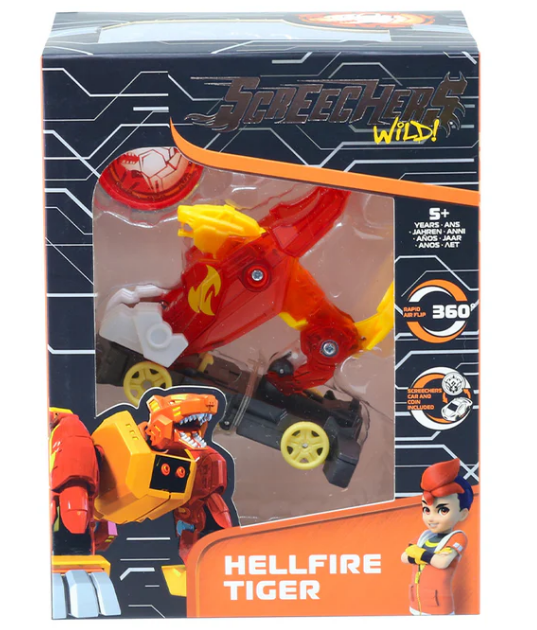 Screechers Wild 4 Hổ Thần Địa Ngục Eu685102 (Vta)