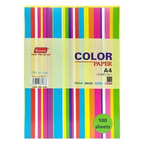Giấy In  Grand  5 Màu Cao Cấp
