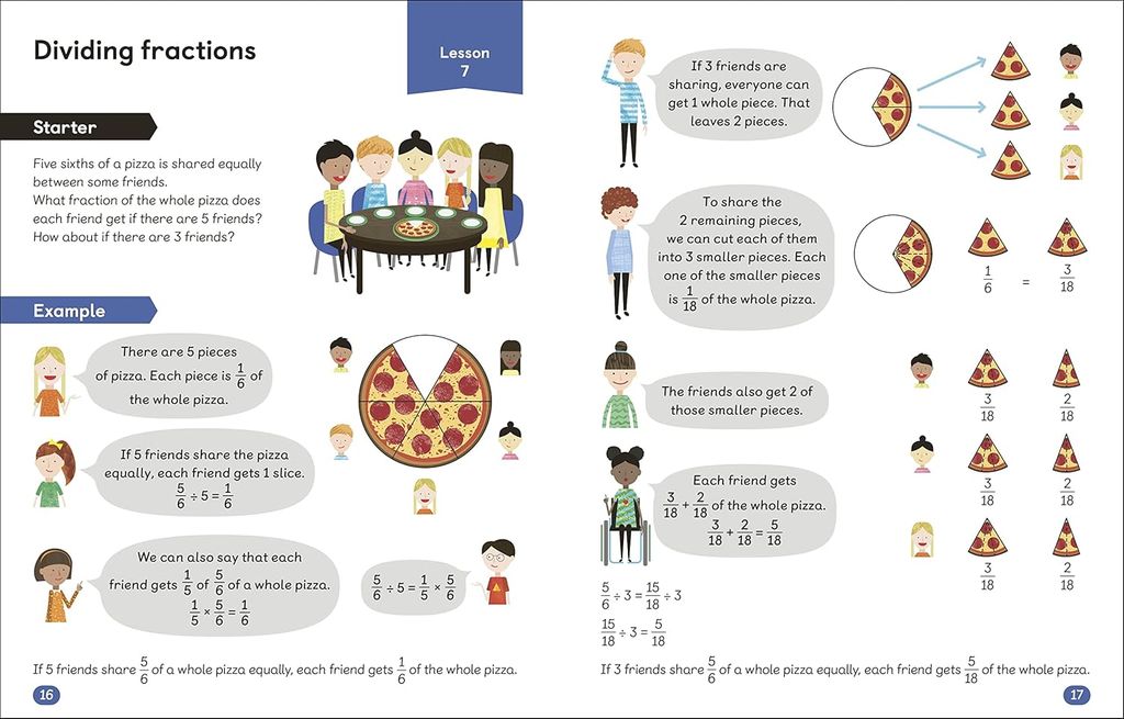 MATHS - NO PROBLEM! AGES 10 -11: FRACTIONS, DECIMALS, PERCENTAGE AND RATIO_DK 1125