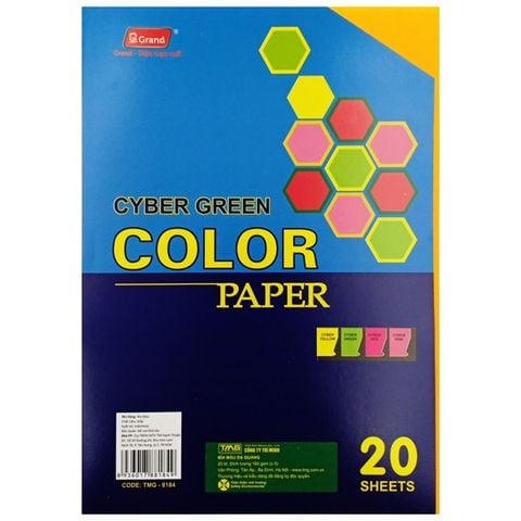 Bìa Màu Dạ Quang Grand