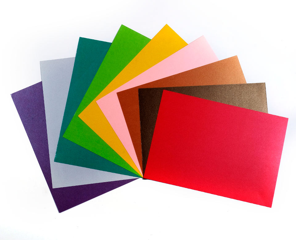 Bìa Giấy Ánh Kim Đủ Màu