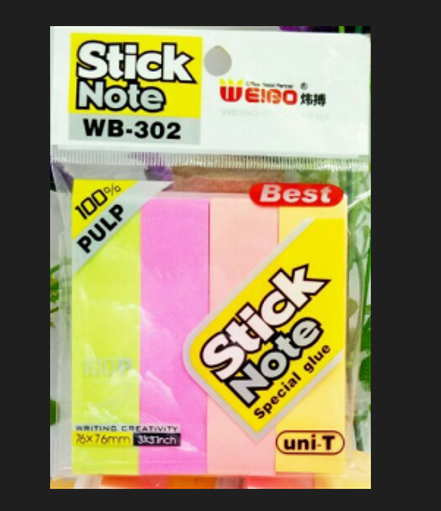 Giấy Note Trình Ký 100 Tờ Wb-302Y-4T H/24 (Thnk098)