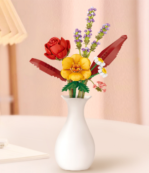 Đồ Chơi Lắp Ráp Hoa  574Pcs