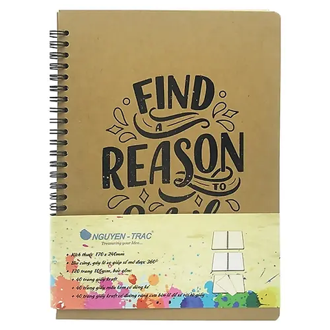 Sổ Sandwich Lò Xo B5 KRS-B5