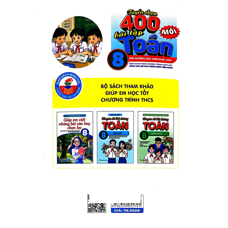 Tuyển Chọn 800 Bài Tập Toán 8 (Dùng Cho Bộ SGK Thống Nhất Hiện Hành)