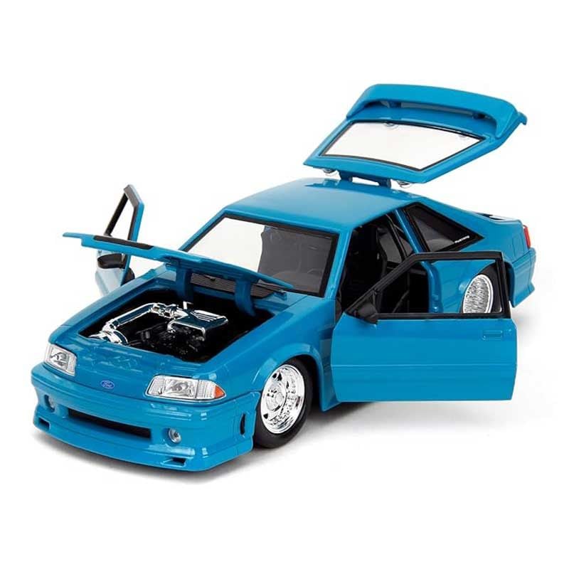Jada Xe Mô Hình Fast & Furious 1989 Ford Mustang Gt - Blue 1:24