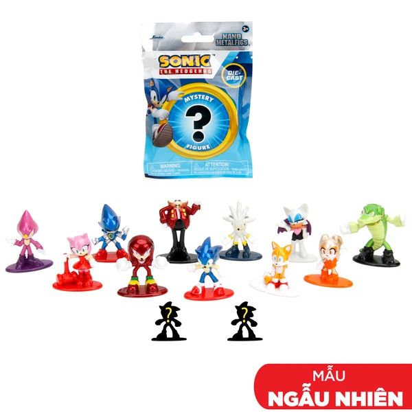 JADA TOYS MÔ HÌNH SONIC THE HEDGEHOG 1.65