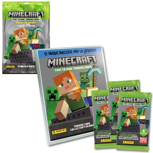 PANINI BỘ THẺ HÌNH KHỞI ĐẦU MINECRAFT (VTA)